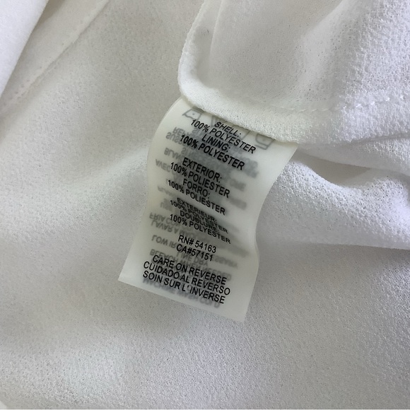 Karl Lagerfeld Button Down Top Blouse Long Sleeve Size M - Picture 7 of 7